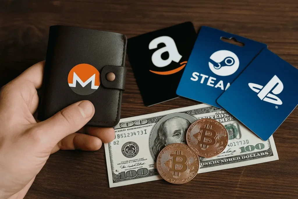 sell gift cards for crypto